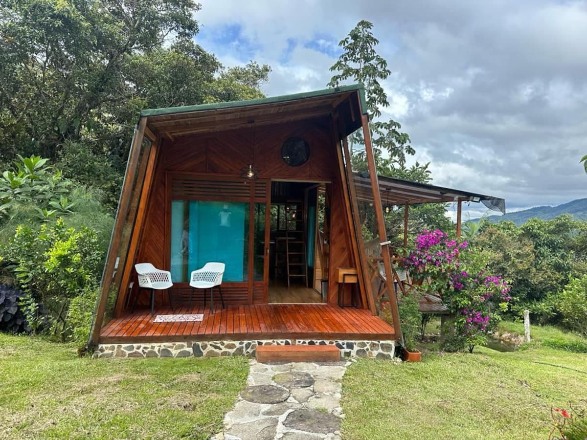 Cabaña rodeada de naturaleza en San Rafael, Antioquia